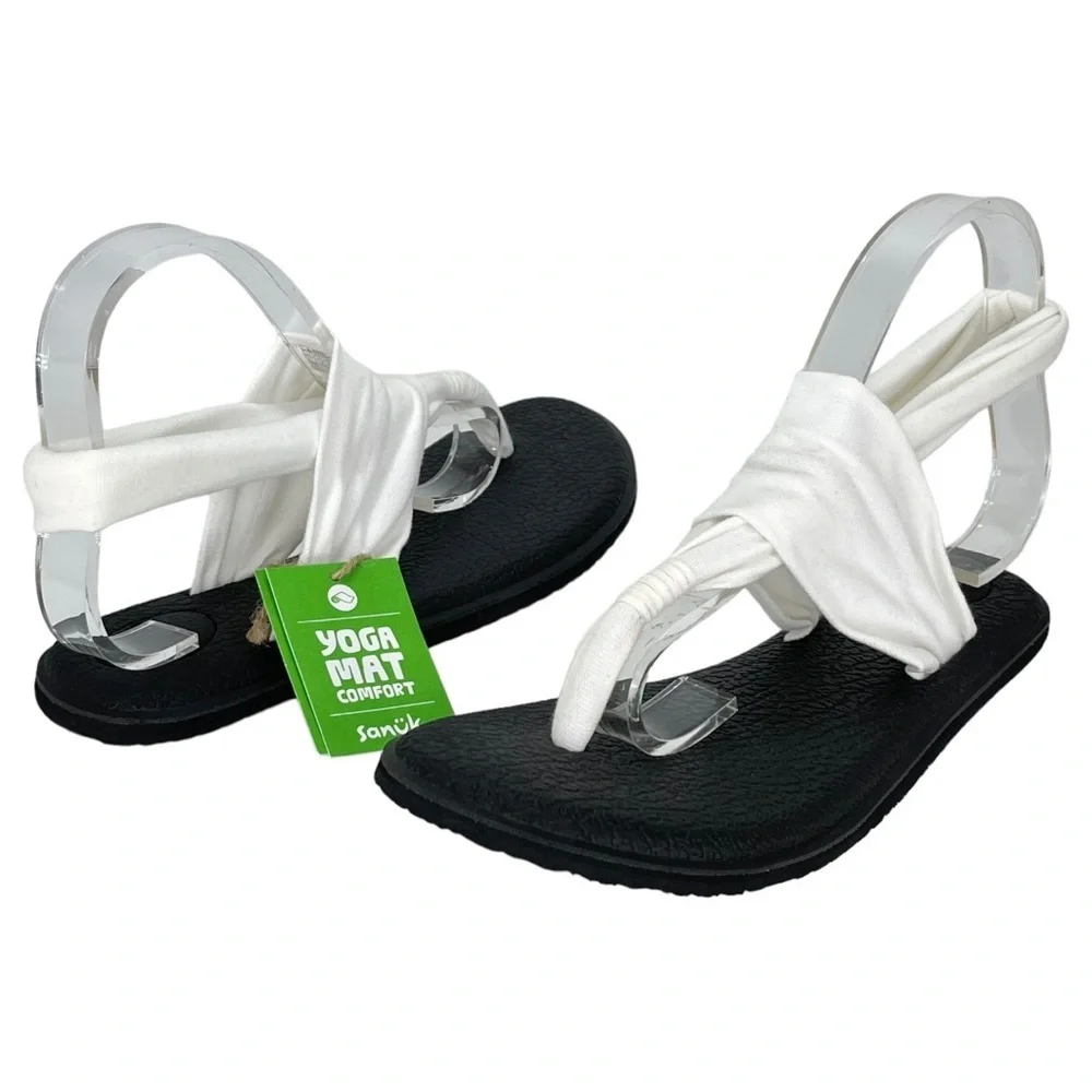 Sanuk Yoga Sling 2 Ultra Comfort Womens Thong Sandals - Picture 1 of 10